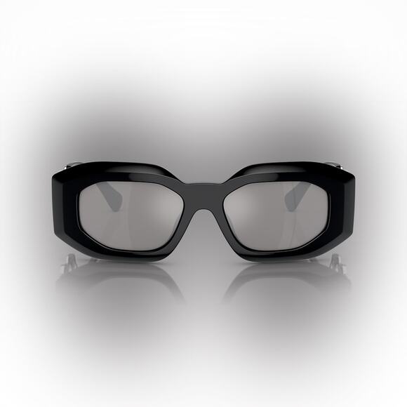 Versace 4425 Black Medusa Sunglasses - Picture 2 of 7